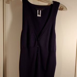 BCBGMaxazria Sweater Halter Top